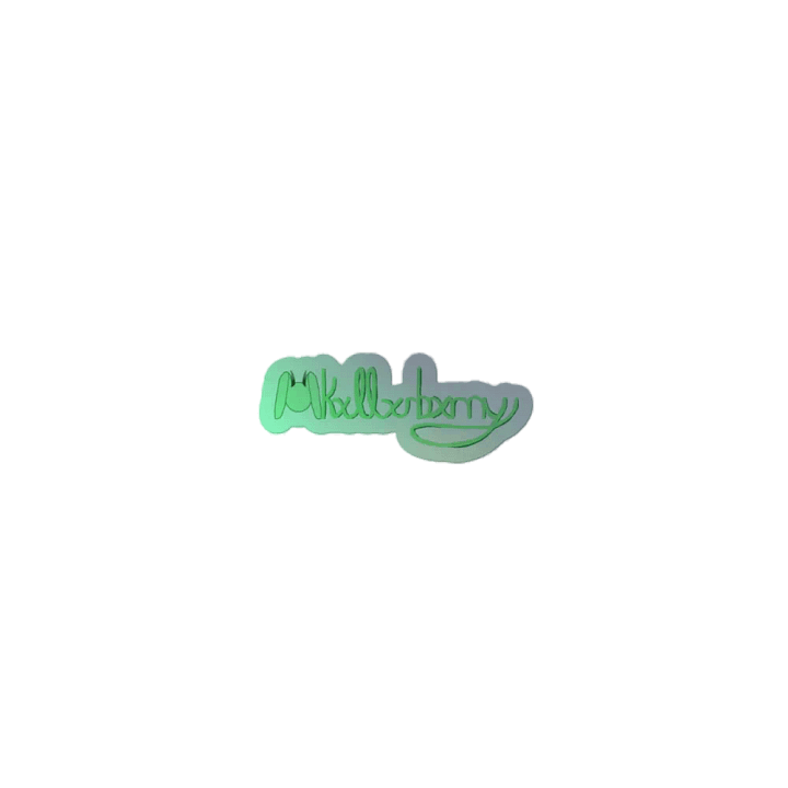 Full Name Holographic Sticker product image (2)