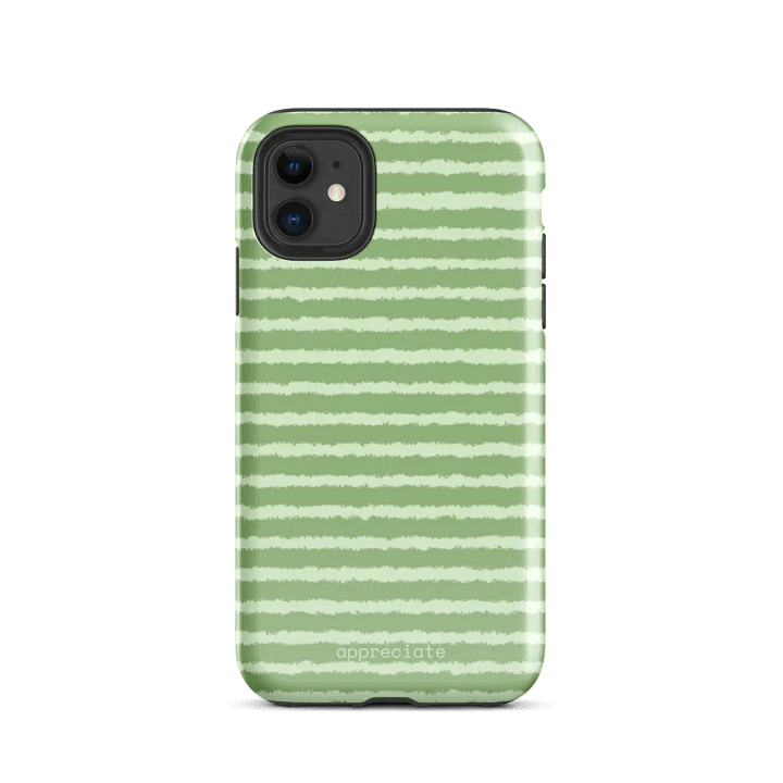 Sage Stripes - Tough Case For iPhone product image (1)