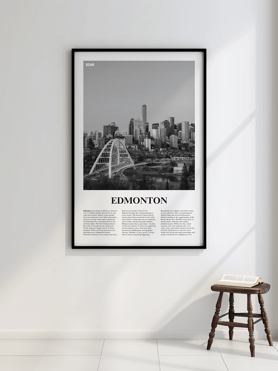 Edmonton 02 Newspaper Poster product image (2)