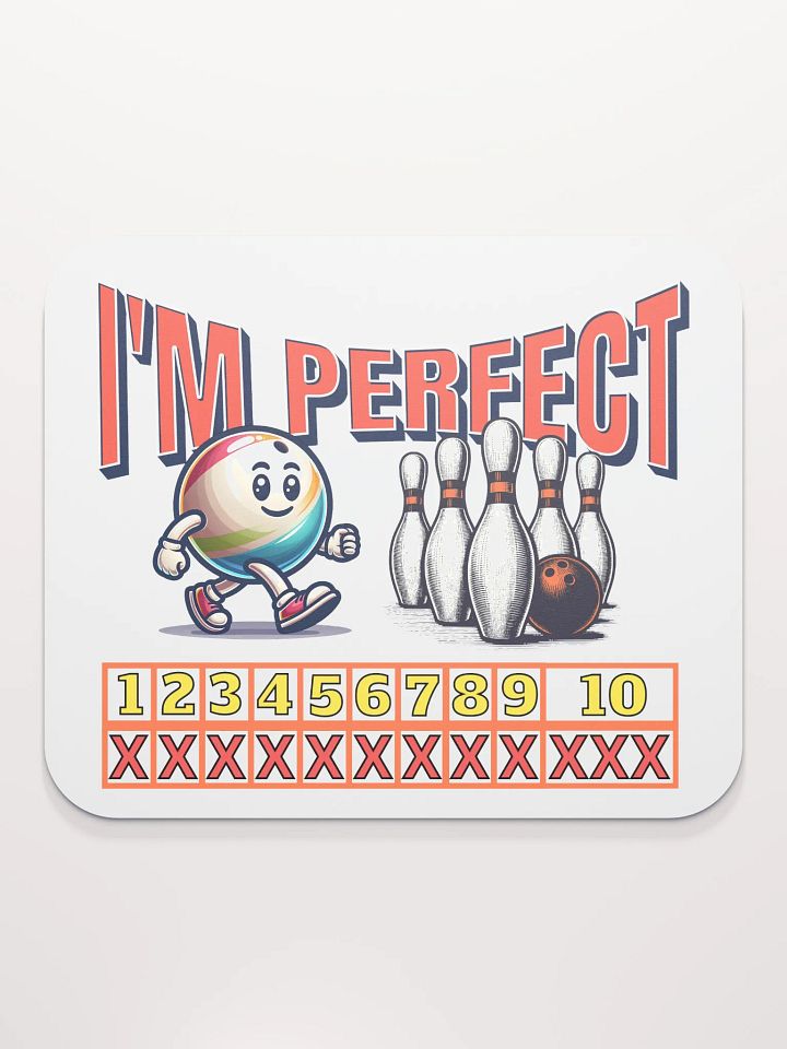 Im Perfect Strike Ball Mouse Pad product image (1)