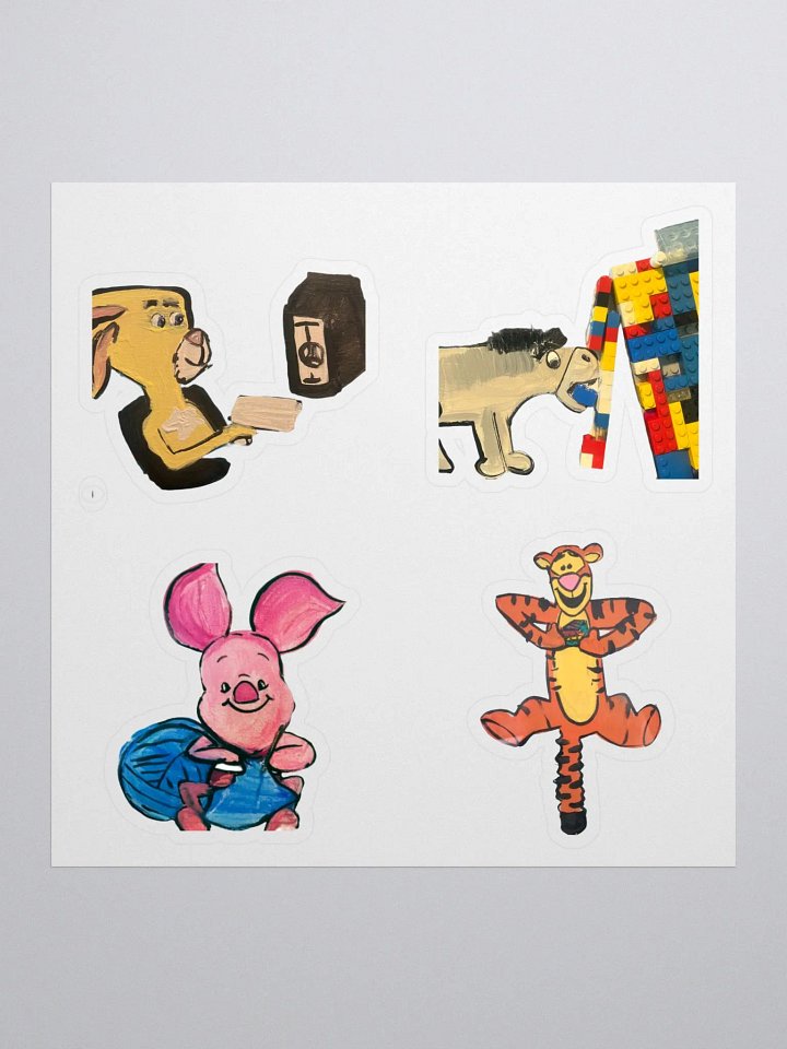 Zebra Acrylics Designs Sticker Set 1 product image (1)