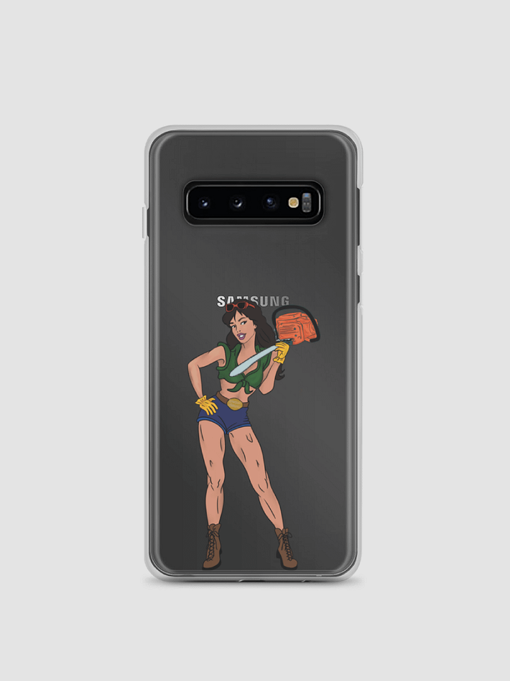 Samsung Case - Brunette Chainsaw Betty Pinup product image (1)