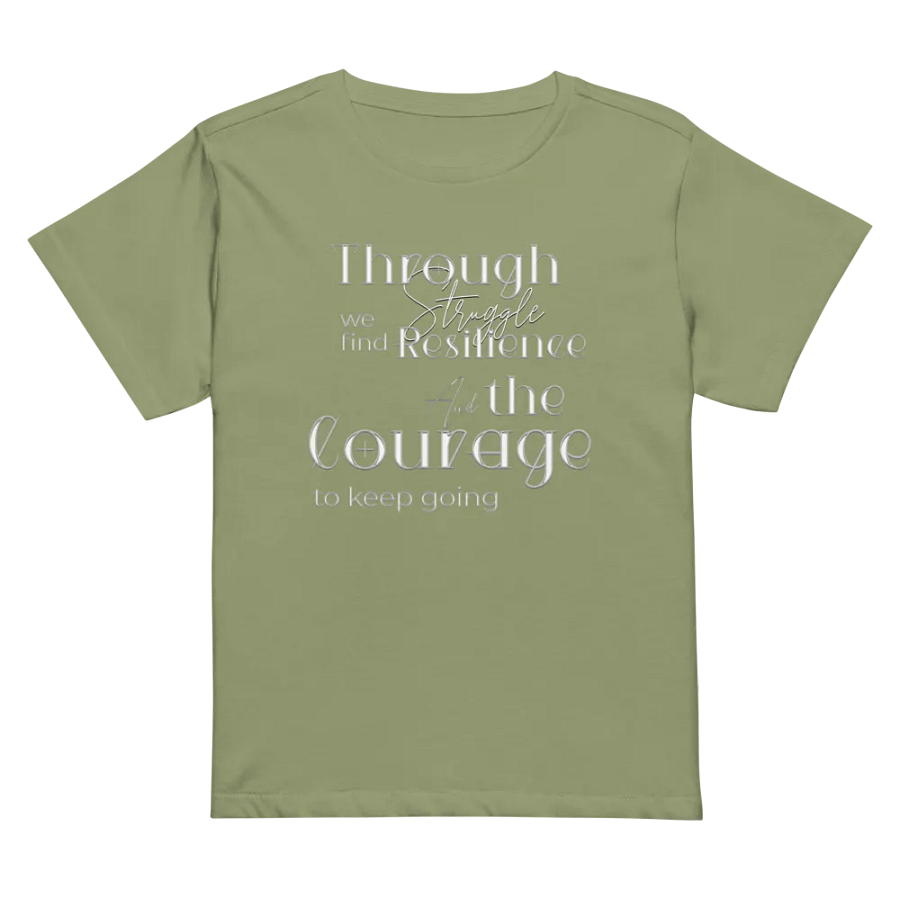 Resilience Quote Cotton Tee product image (2)