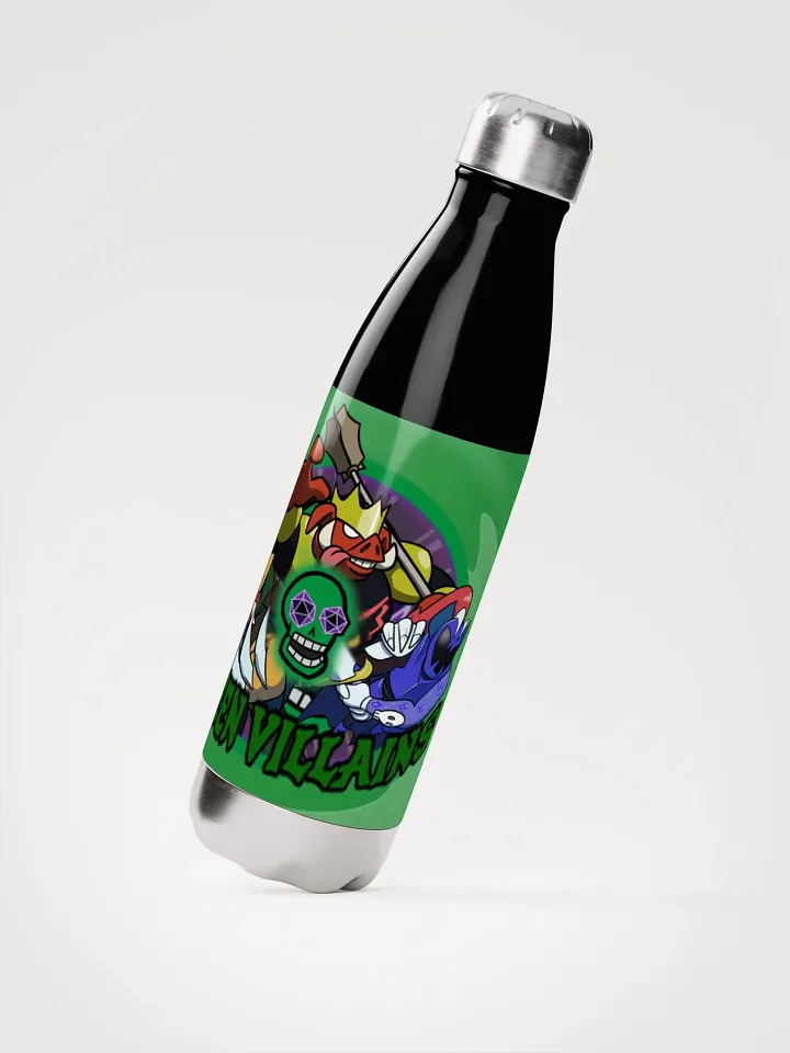 Green Villains Stainless Steel Water Bottle! product image (2)