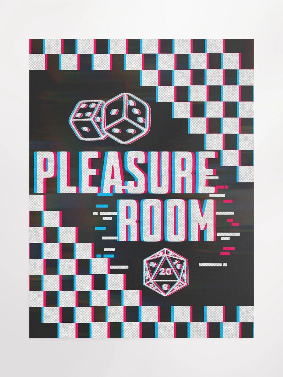 Glitch Game Room Poster for Board Gamers - 18