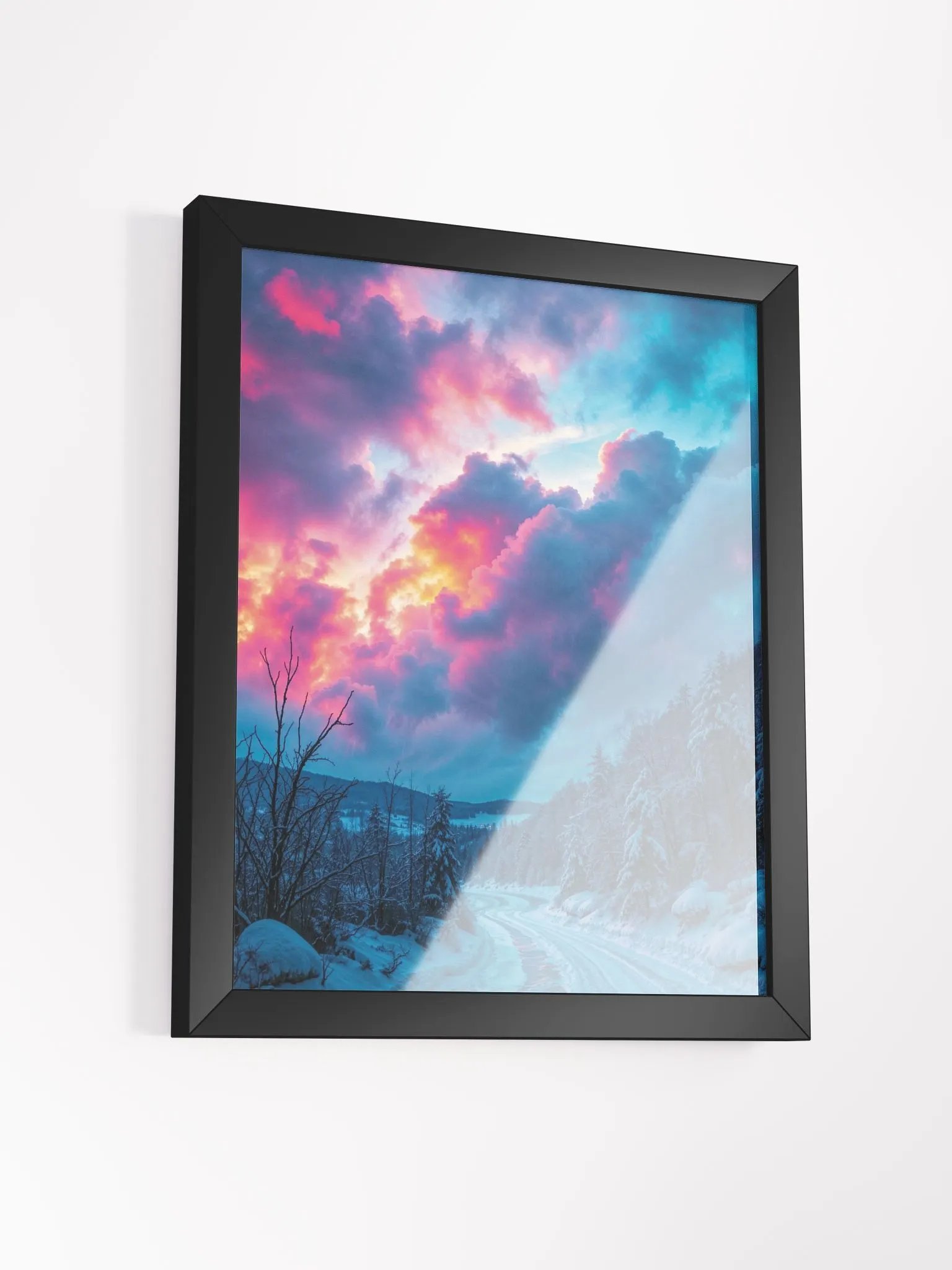 Serene Skyline Framed Print product image (19)
