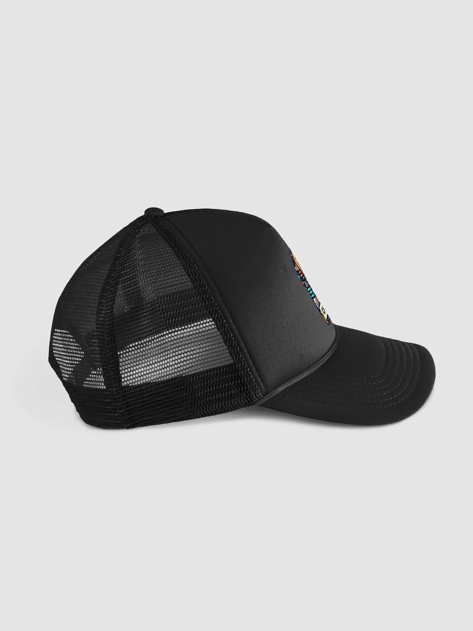 Cheerful Christmas Snowman Trucker Hat product image (3)