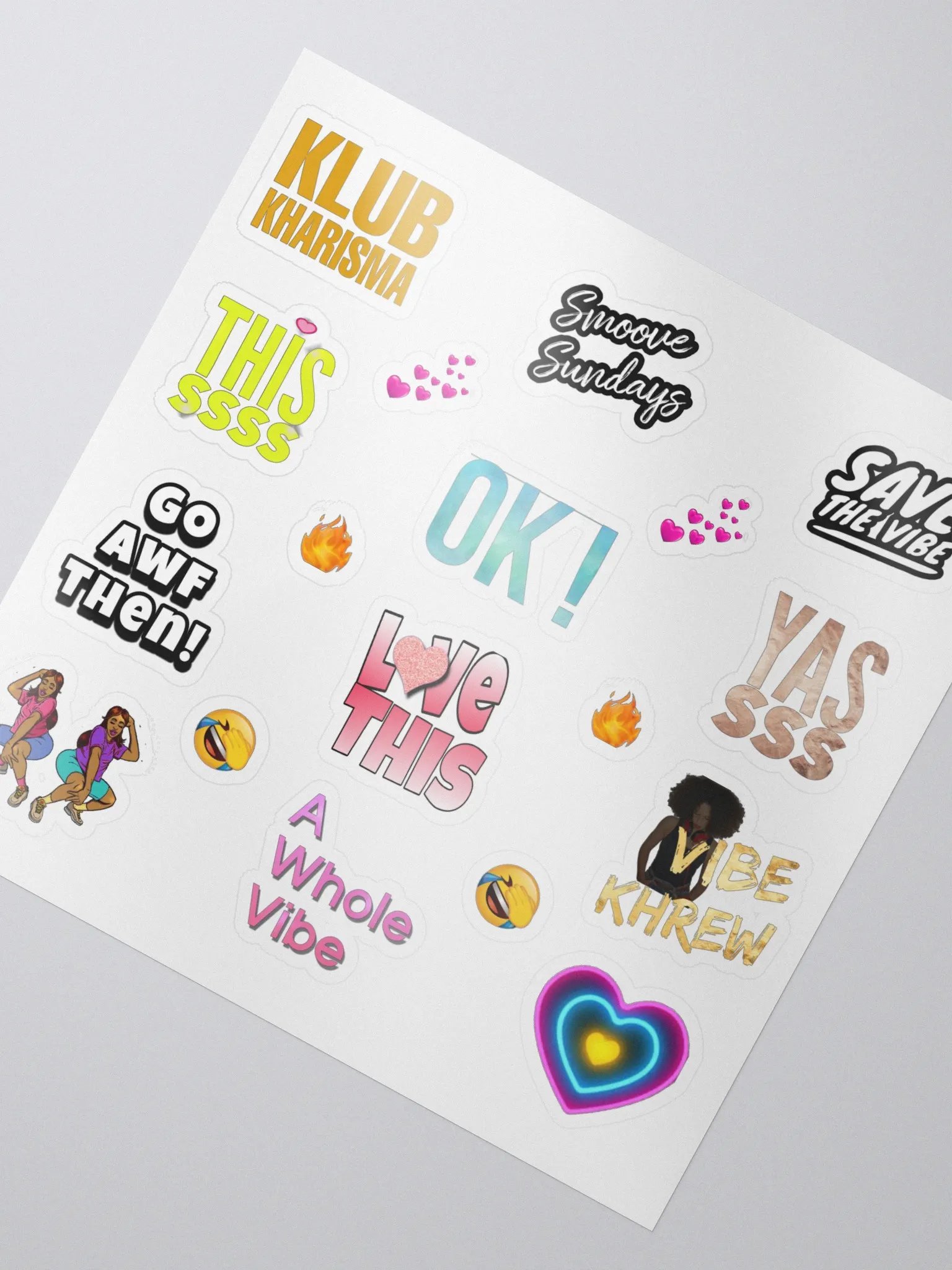 Vibe Khrew Sticker Pack product image (2)