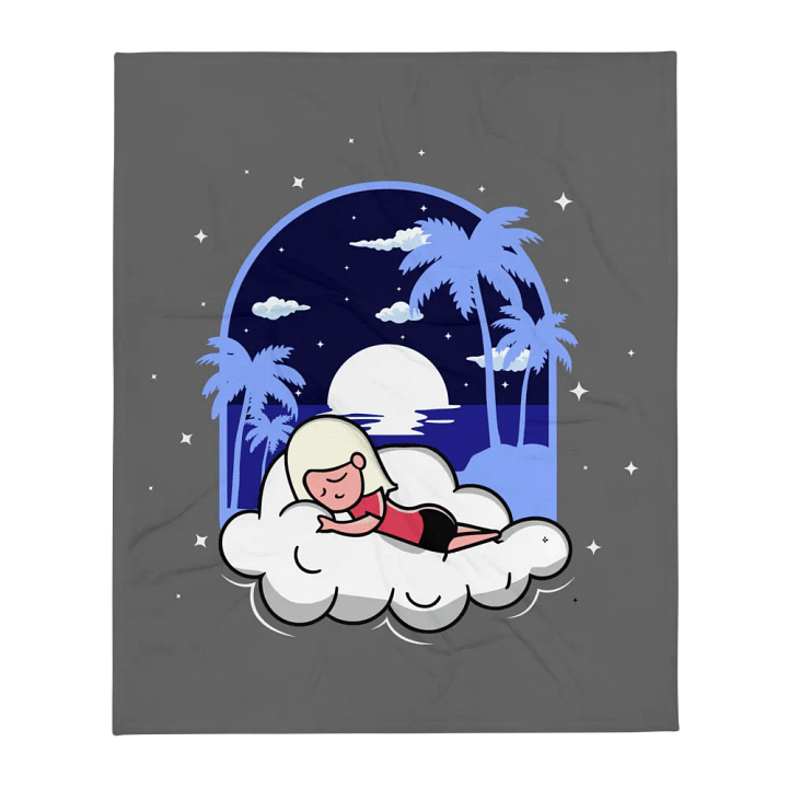 Cloudy Night Grey Throw product image (1)
