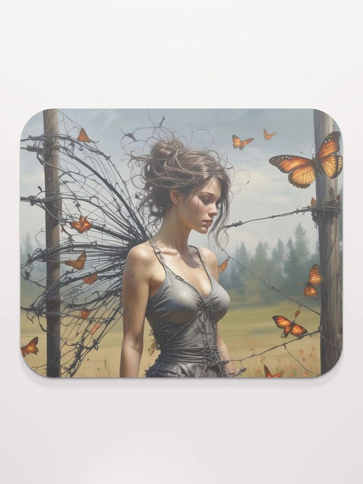 Girl in Black Dress and Barbed Wire product image (2)