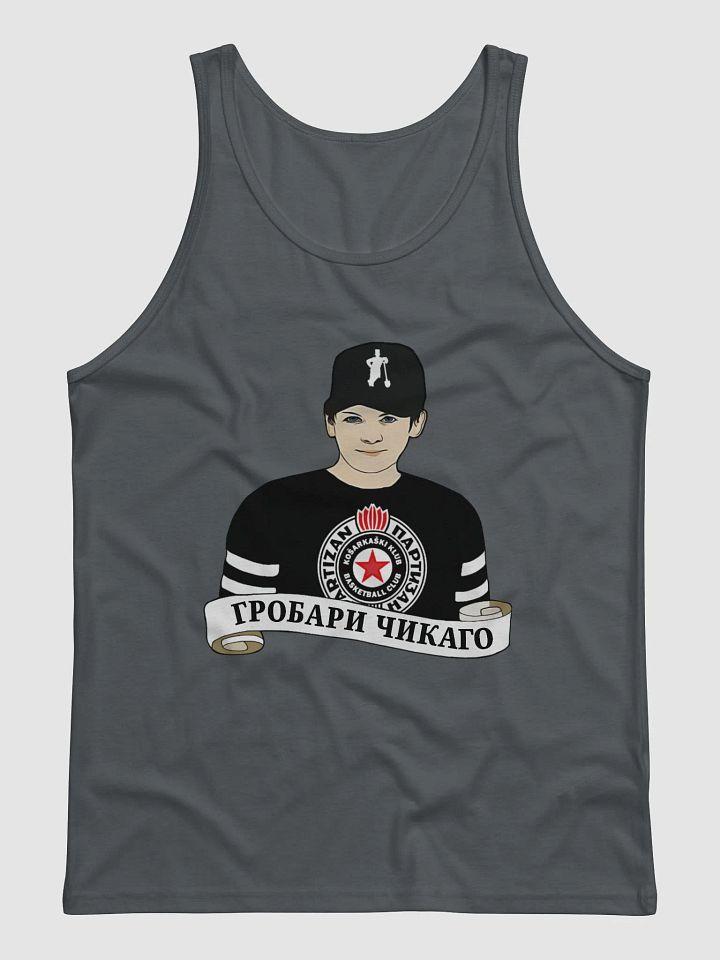 Grobari Čikago KK Partizan Bella+Canvas Jersey Tank product image (1)