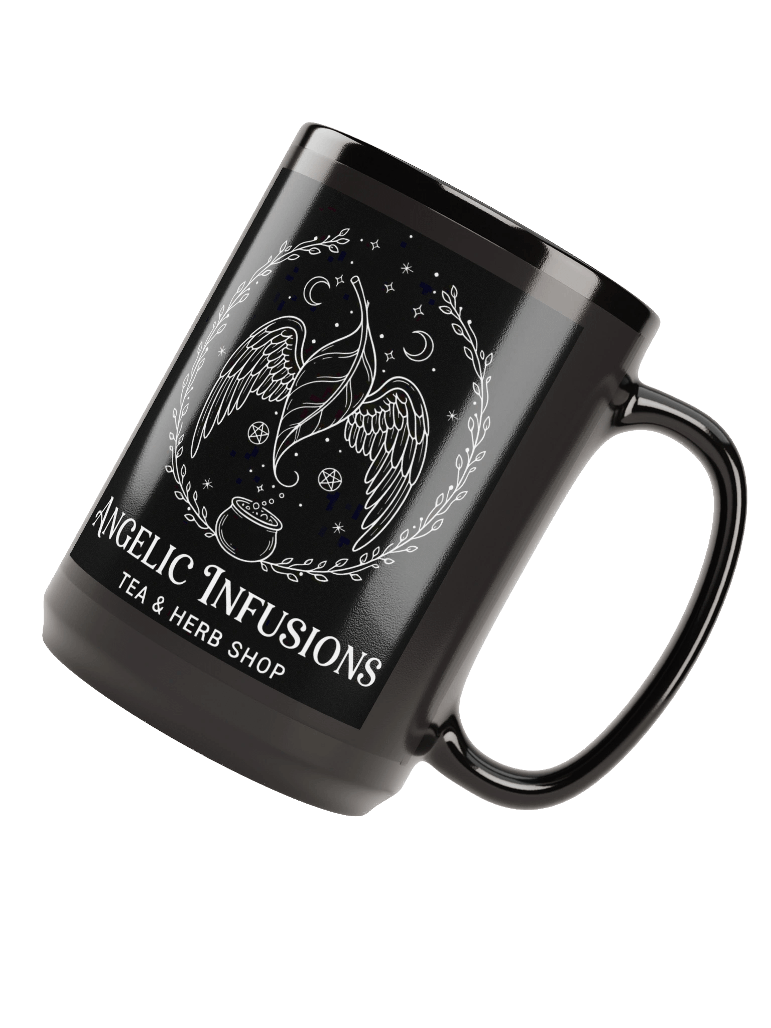 Black Angelic Infusions Cafe Mug product image (4)