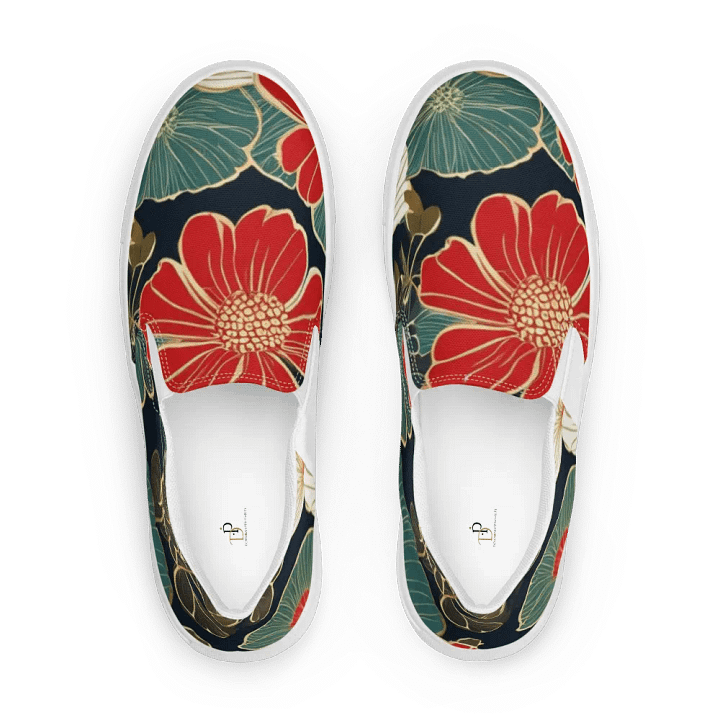 Floral Bliss Slip-On Canvas Shoes product image (1)