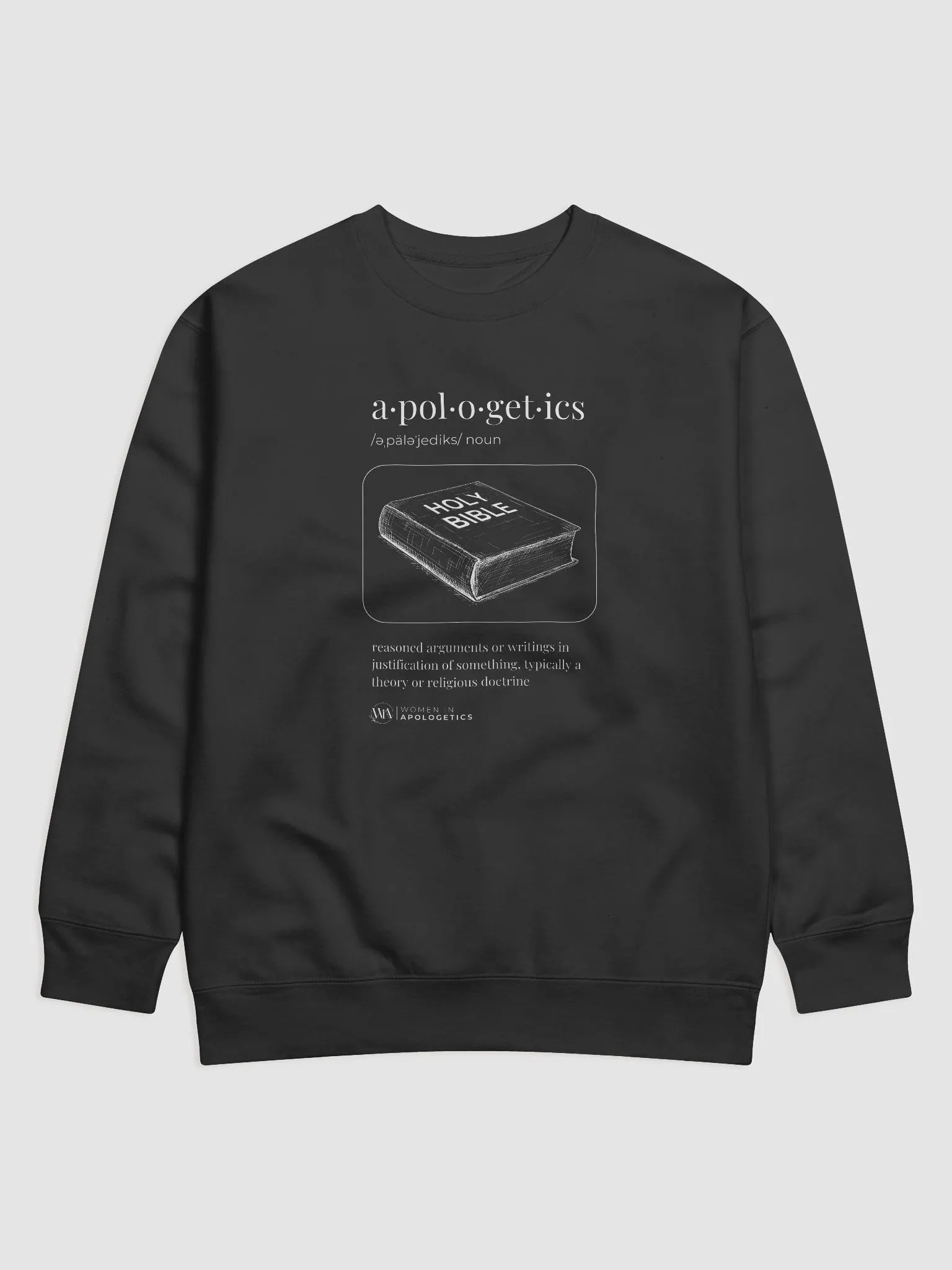 Apologetics Definition Graphic Crewneck product image (2)