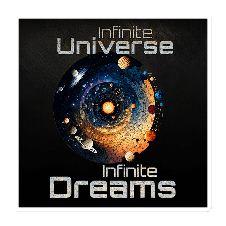 Cosmic Horizons Infinite Universe Infinite Dreams Magnet product image (1)