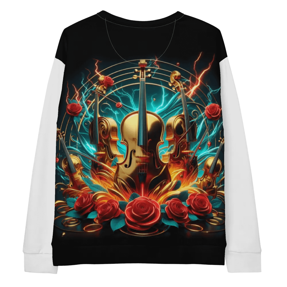 Golden Symphony All-Over Print - Unisex Sweatshirt #4 product image (11)