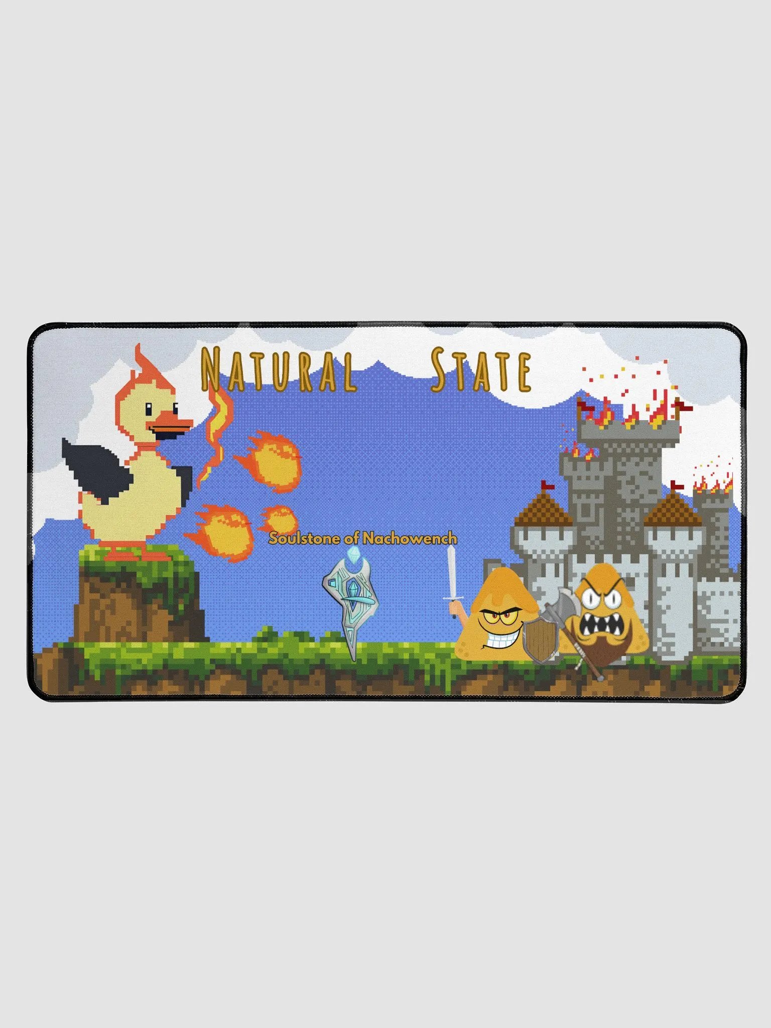 Duck Attack Desk Mat product image (1)