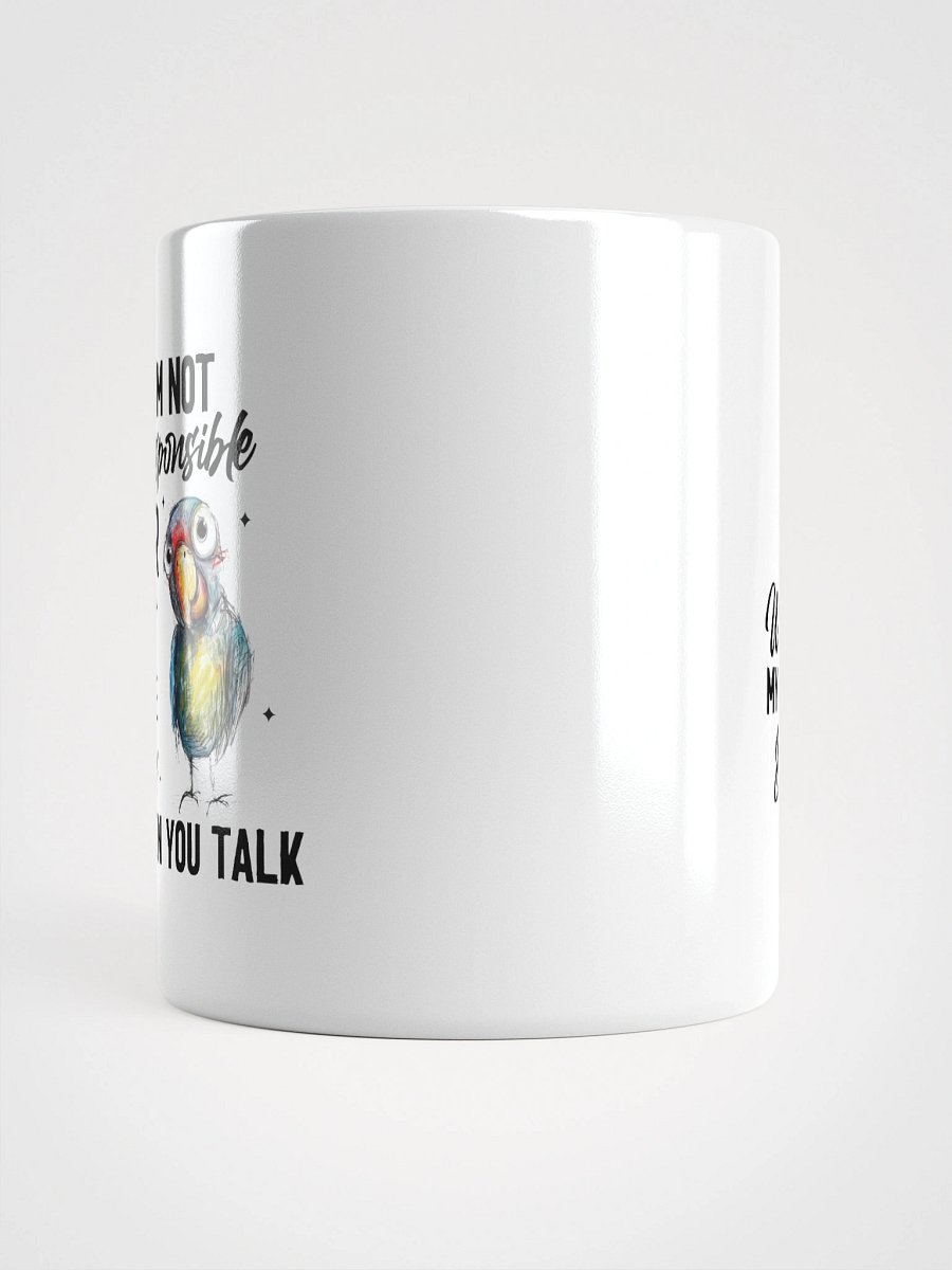 Parrot Not Responsible Glossy Mug product image (13)