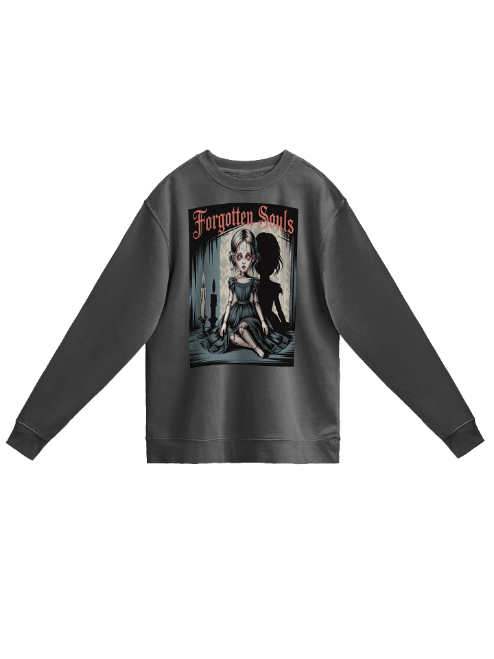 Midnight Veil Designs 'Forgotten Souls' Unisex Pigment Dyed Sweatshirt – S-3XL product image (1)