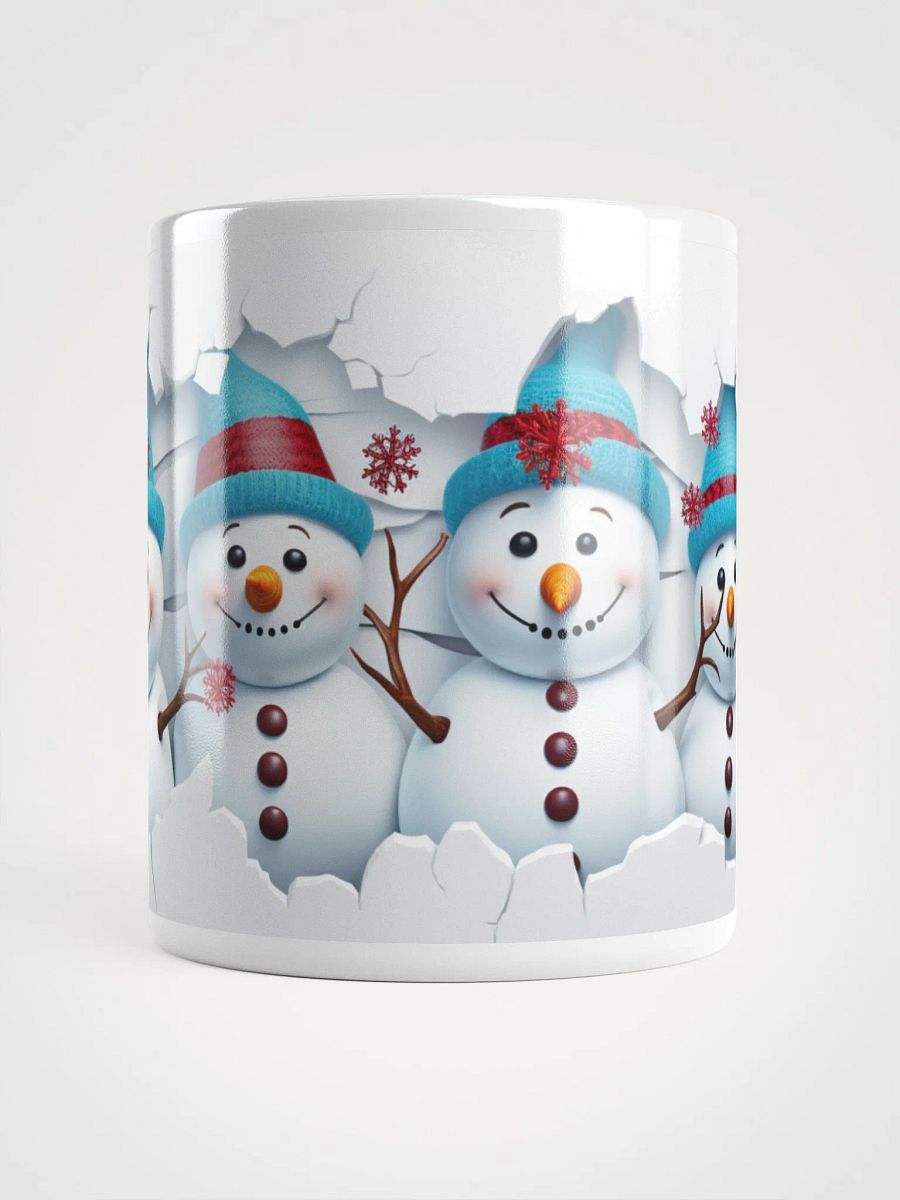 The Chilly Bunch - Snowman Family 3D Christmas Mug product image (15)