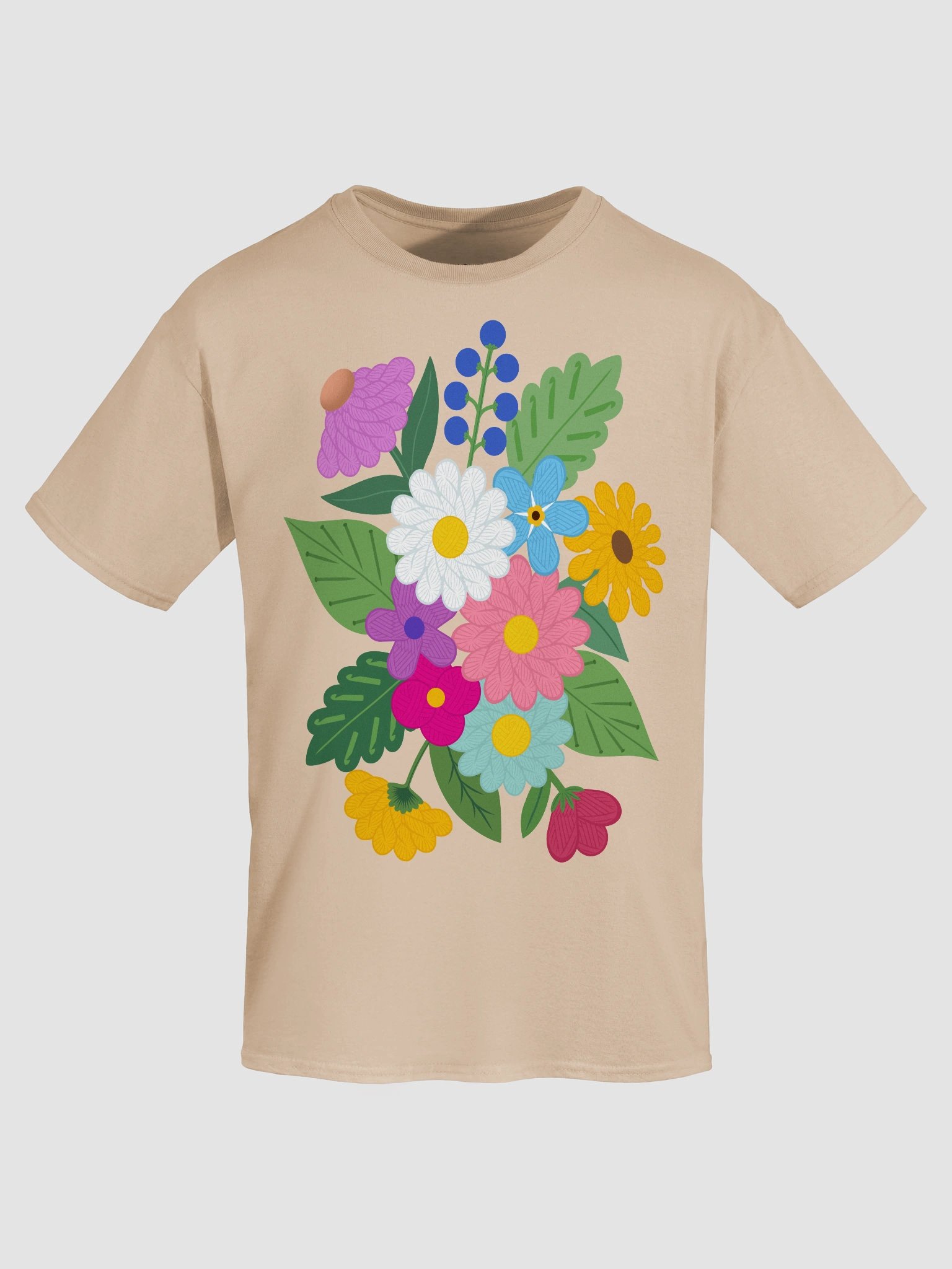 Floral Yarn T-Shirt product image (7)