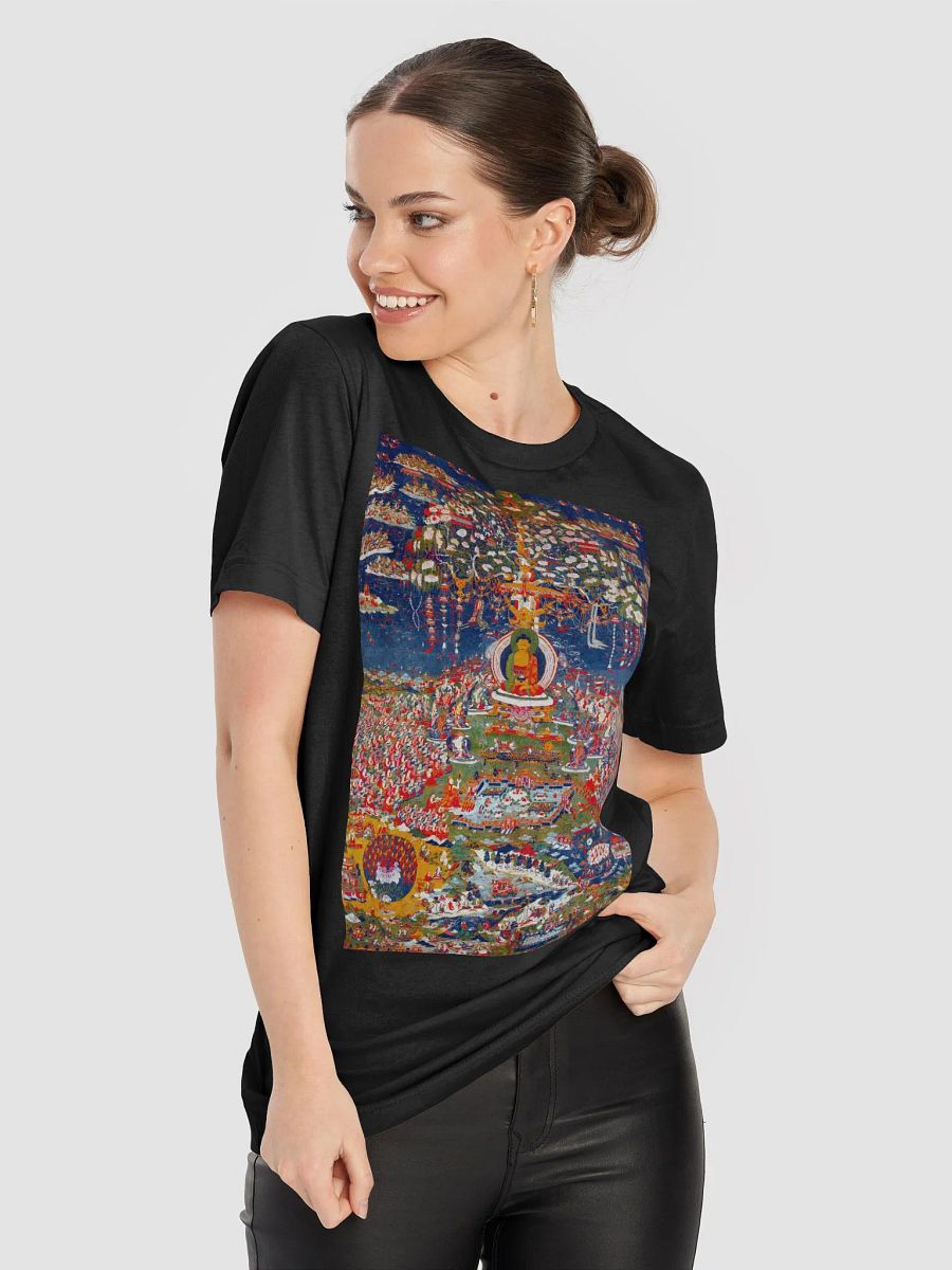 Amitabha Buddha Traditional Thangka Art T-Shirt product image (8)