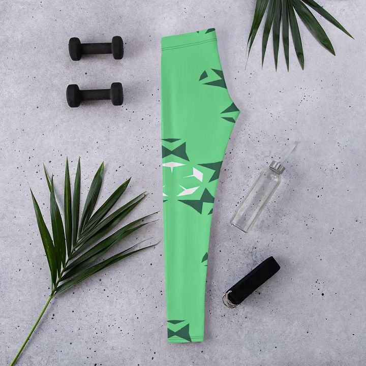 Geometric Fusion All-Over Leggings product image (2)