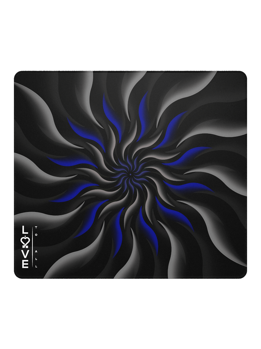 Blue Mandala Large Mousepad product image (3)