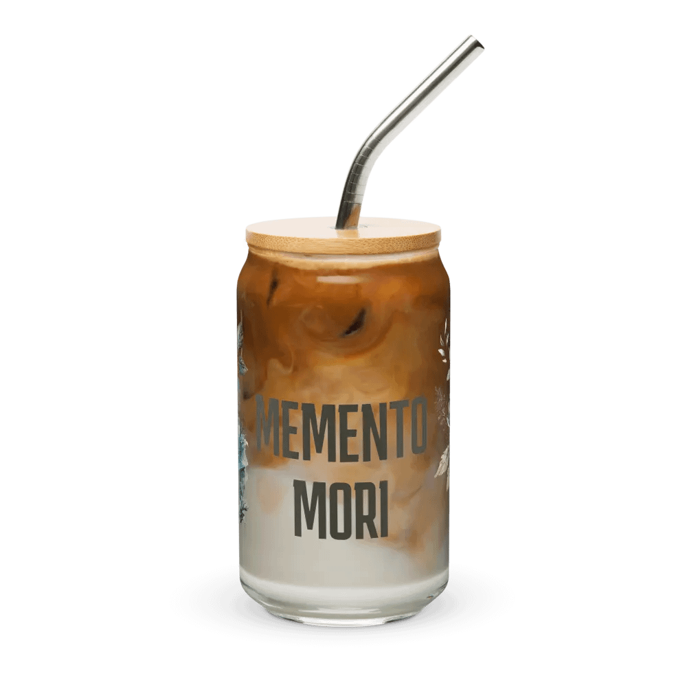 Memento Mori Can-Shaped Glass product image (10)
