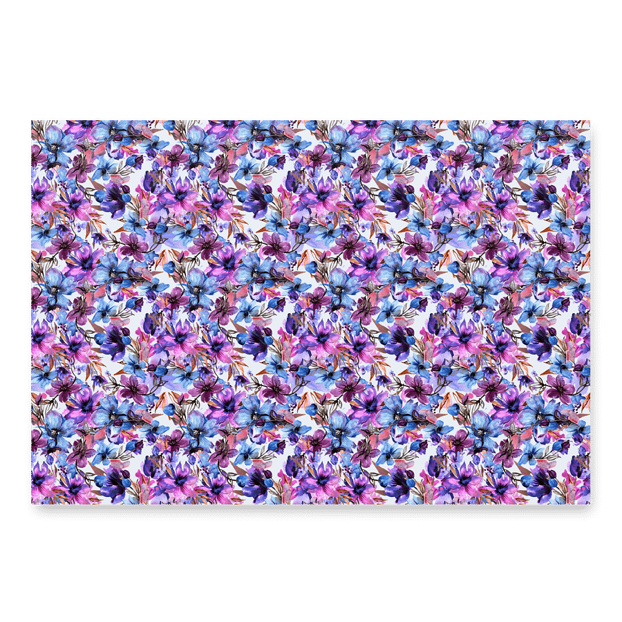 Purple Flowers Paper product image (2)