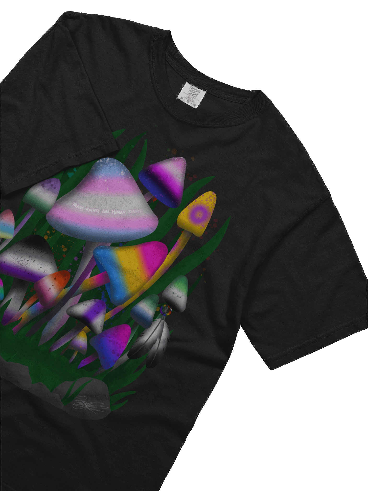 Trans Rights Mushrooms Tee product image (5)