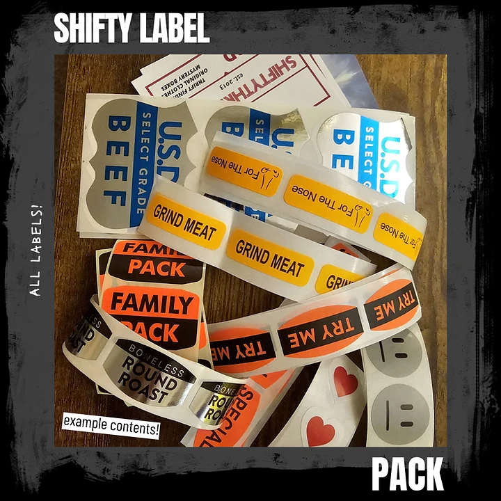 Random Shifty Label Pack product image (1)