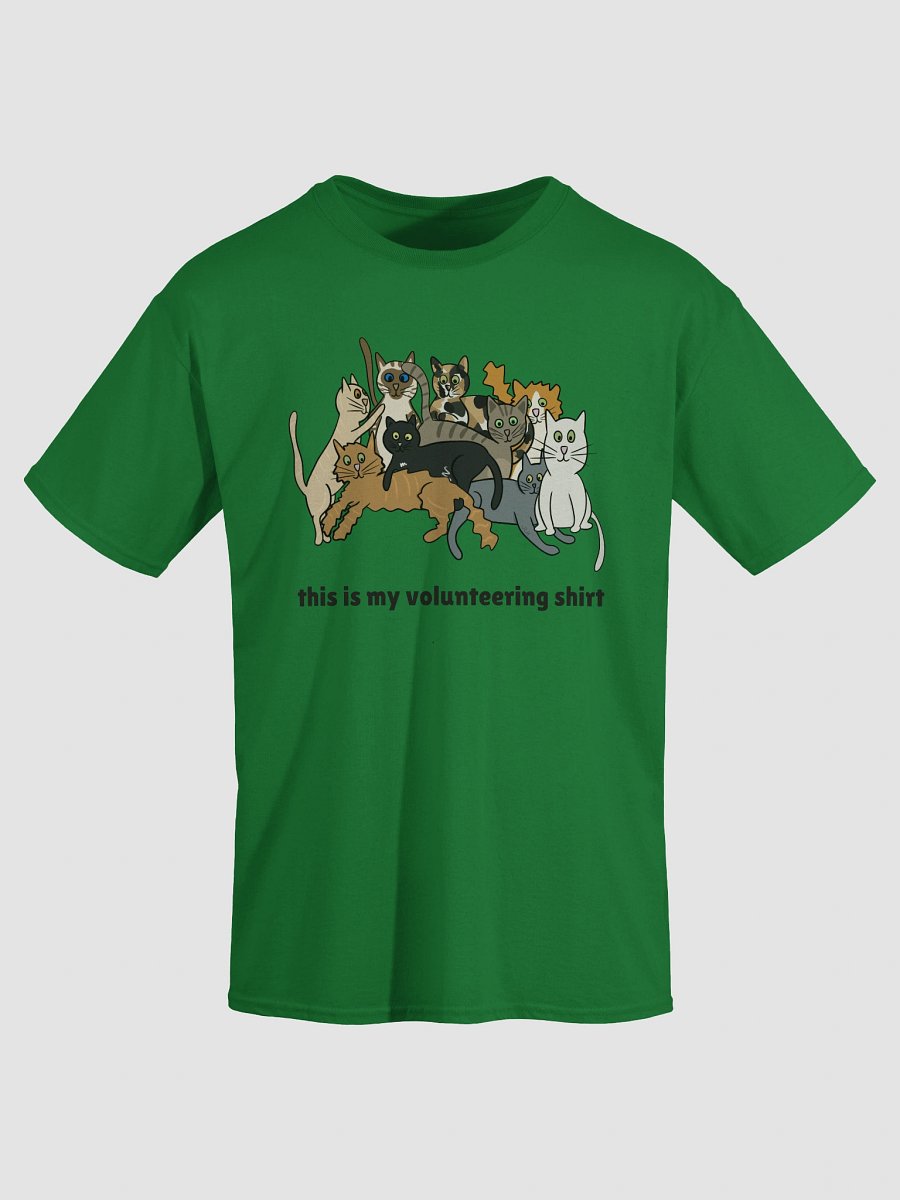Cat Pile w/ Ames Animal Shelter Volunteer T-Shirt product image (3)