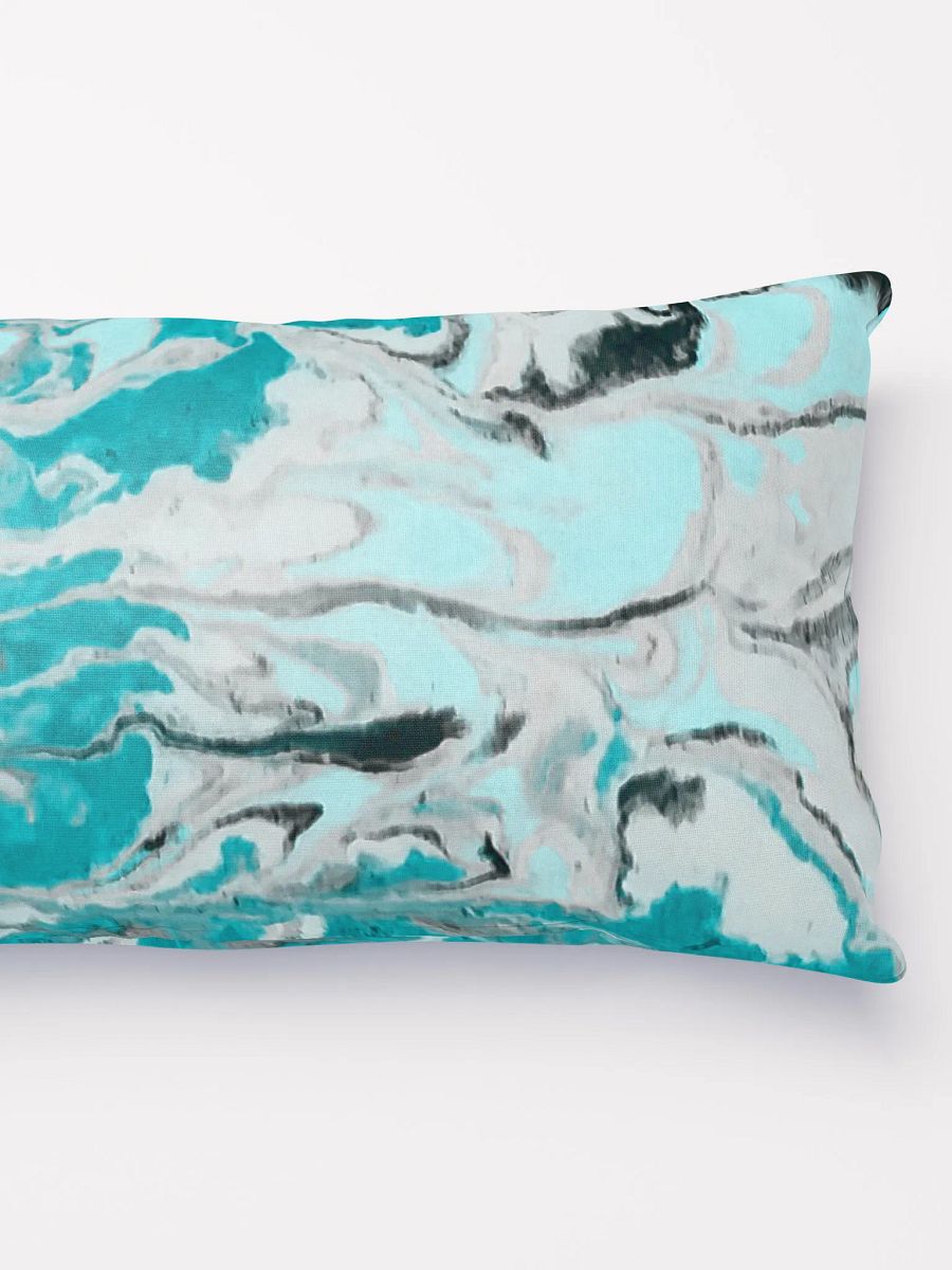 Fluid Turquoise Art Pillow product image (5)