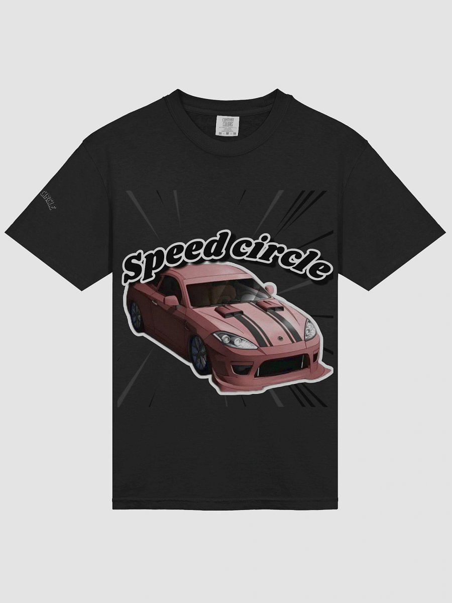 Premium quality Lookism Speed circle T-shirt with his car product image (5)