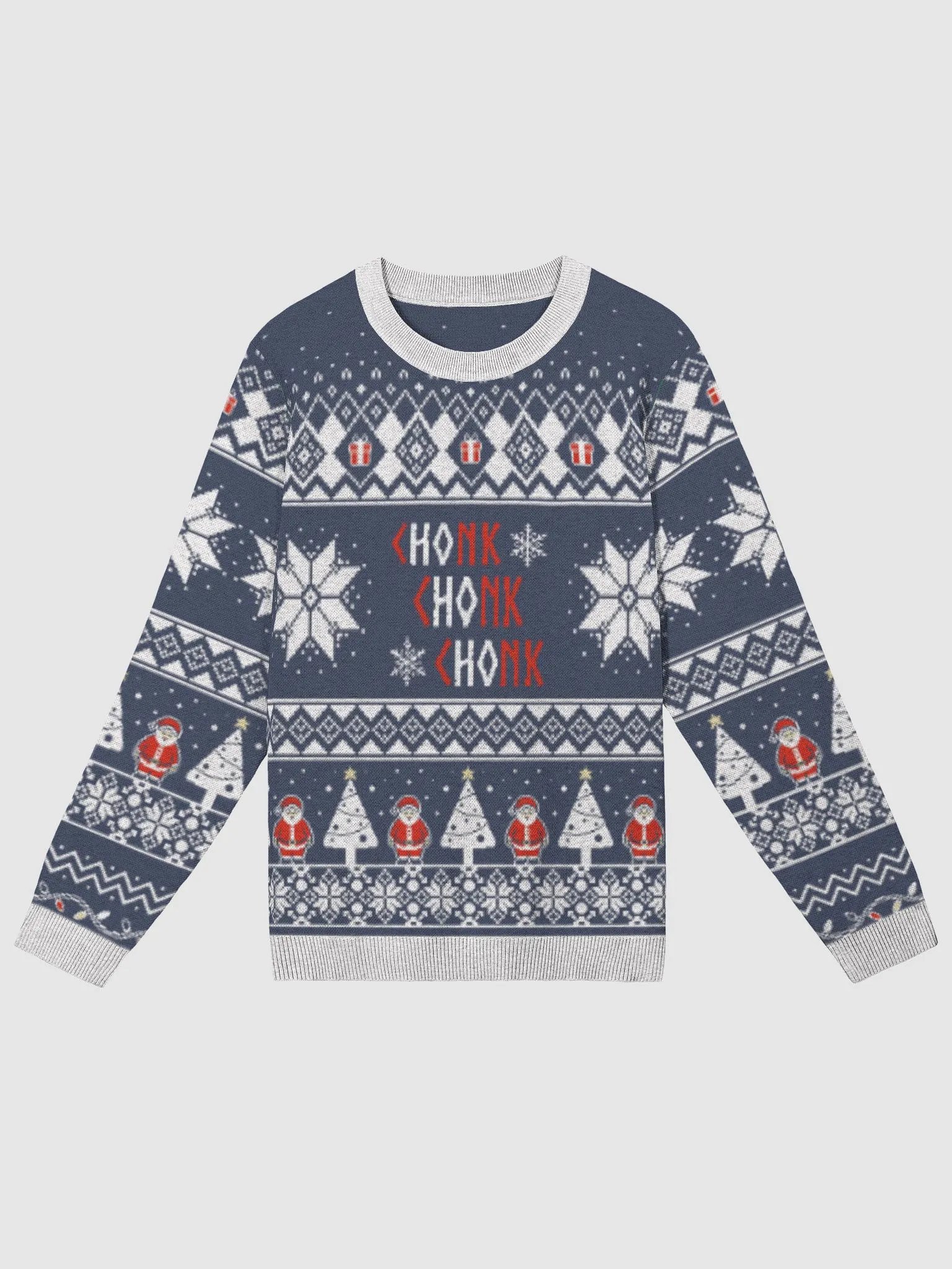 HO HO HO cHOnk Knitted Sweater product image (1)