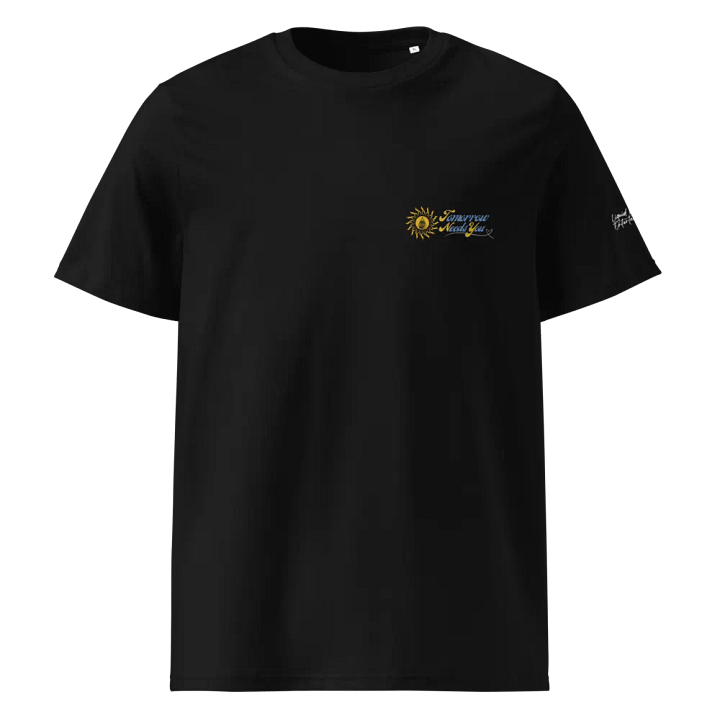 LME "Tomorrow Needs You" embroidered T-shirt product image (1)