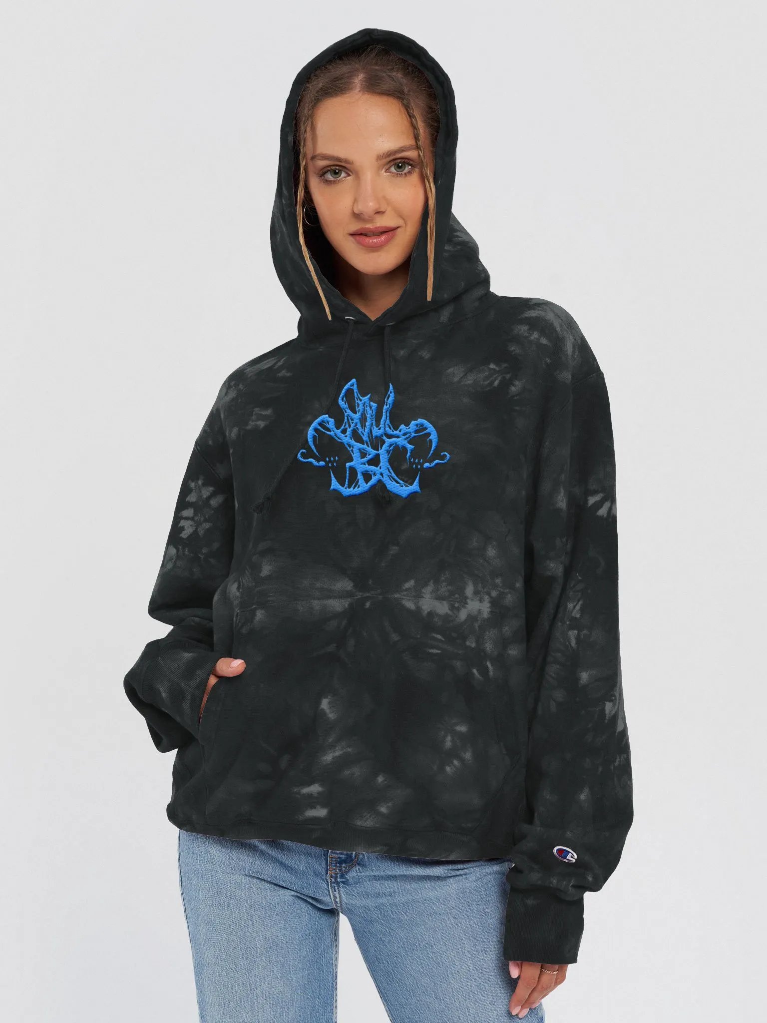 Death Metal Tie-Dye Hoodie product image (1)