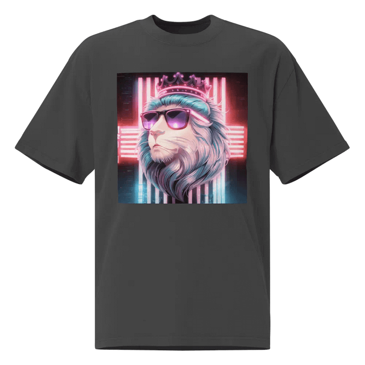 Royal Lion Neon Crown T-Shirt product image (1)