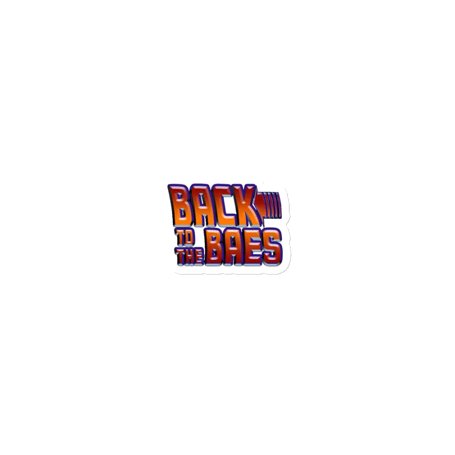 Back to the Baes Magnet product image (1)