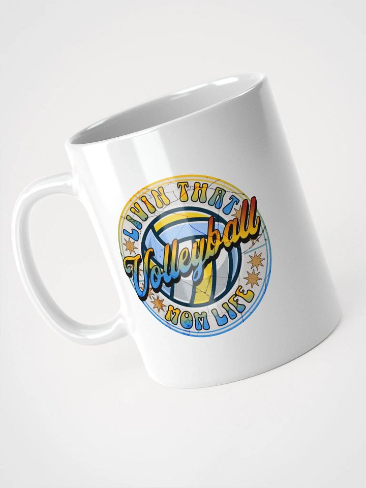 Livin That Mom Life Volleyball Mug product image (2)