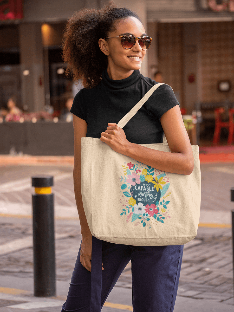 Capable Worthy Enough Tote product image (1)