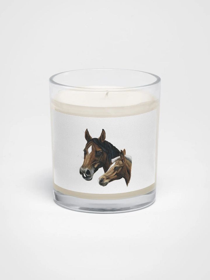 Mare and foal candle product image (1)