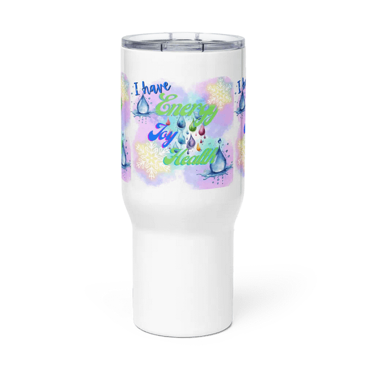 Joyful Energy Water Travel Mug for busy ladies moms daughtersfriends product image (3)