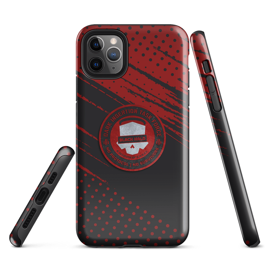 Black Halo Tough iPhone Case 3 product image (1)