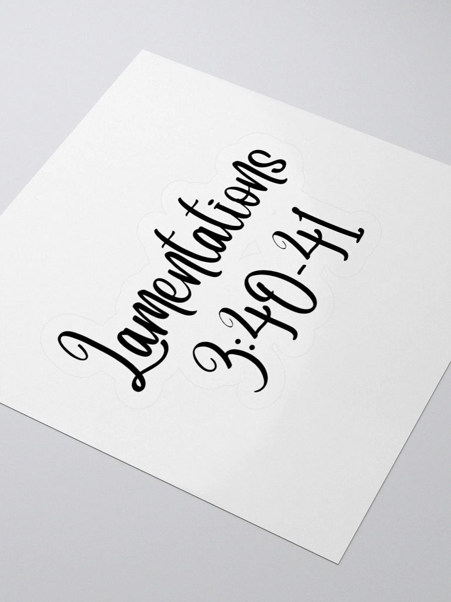 Lamentations 3:40-41 product image (7)