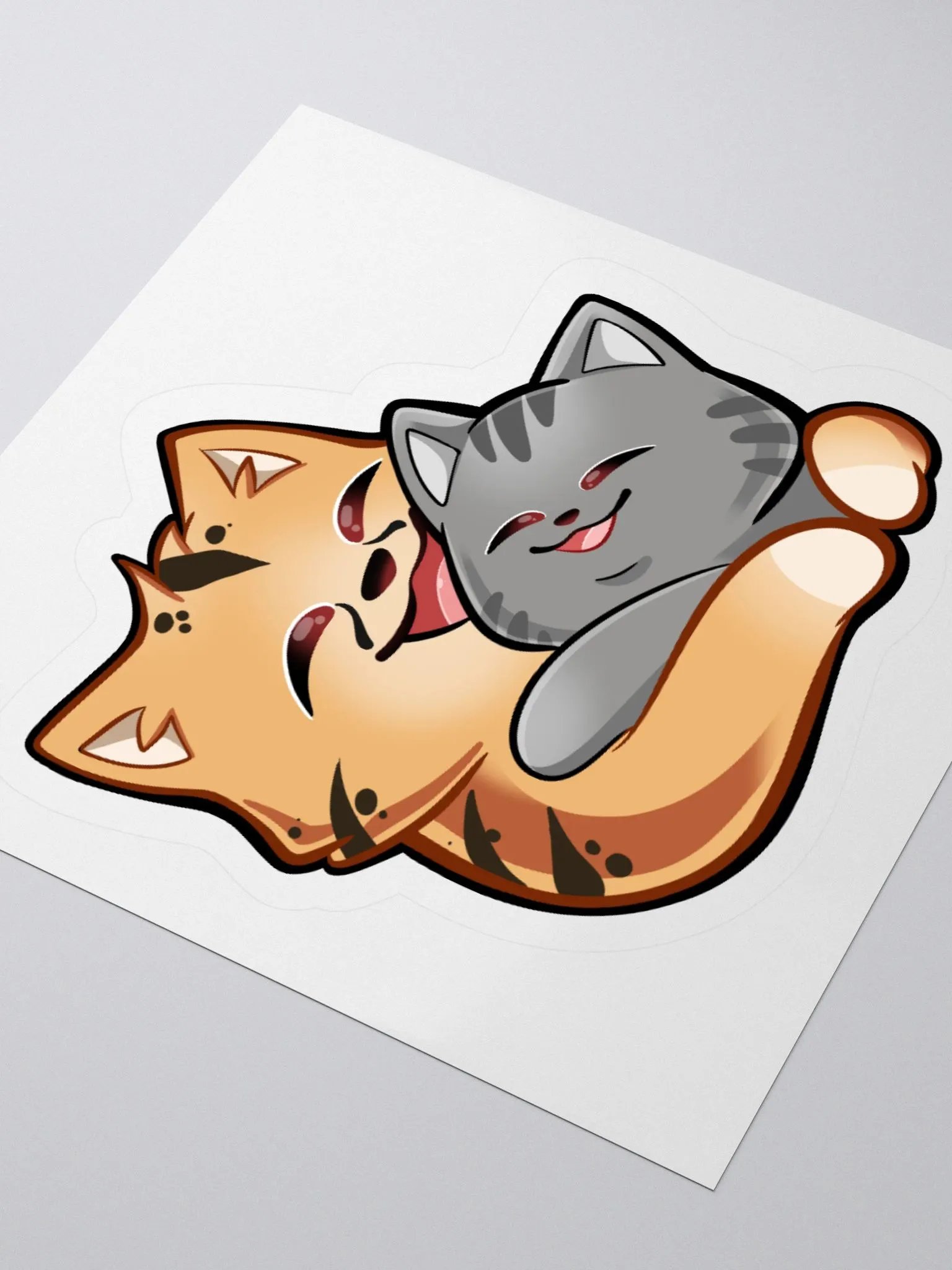 Cheetah x Piko Hug Sticker product image (8)