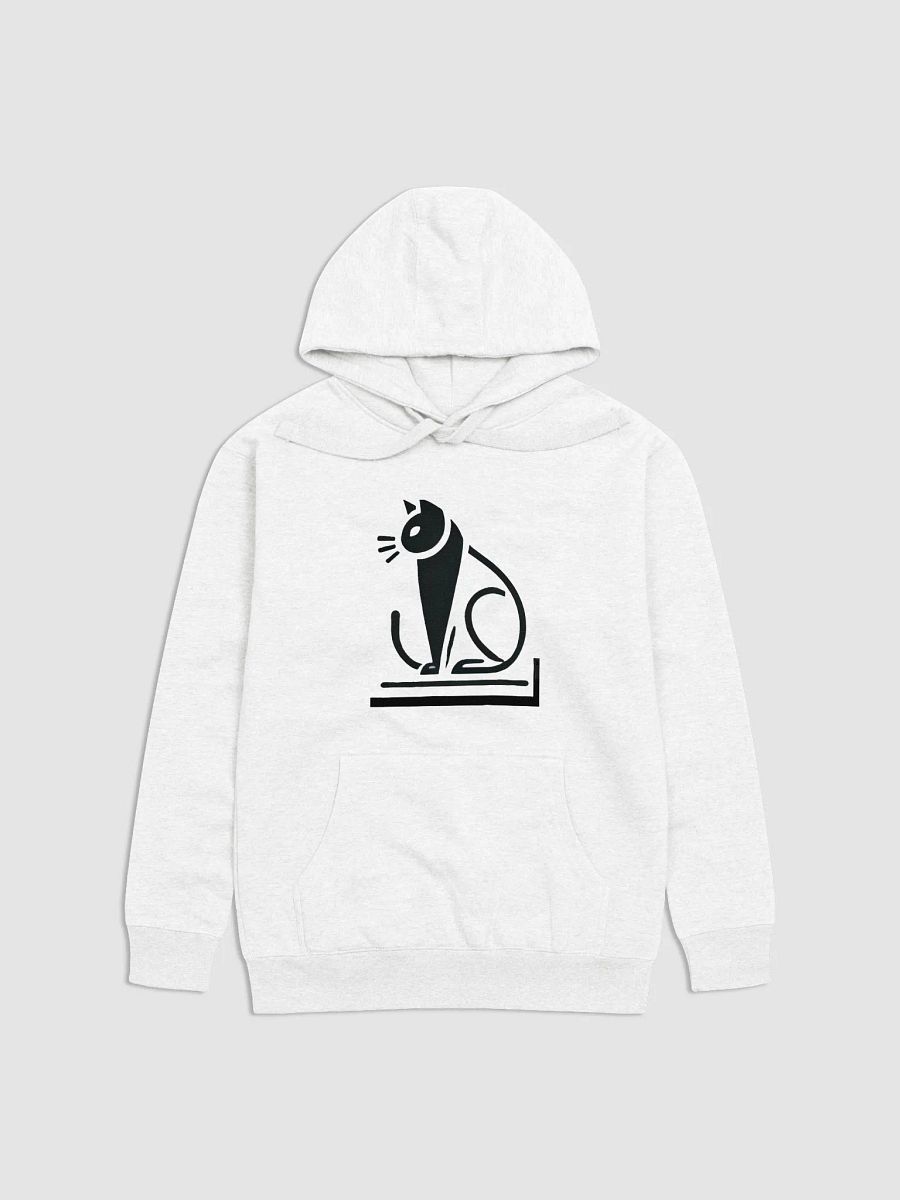 Elegant Cat Silhouette Hoodie product image (1)