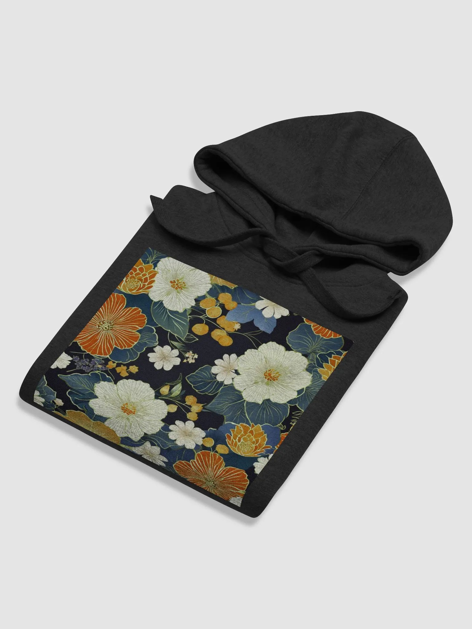 Hoodie Unisex Japanese Flowers Seven product image (6)