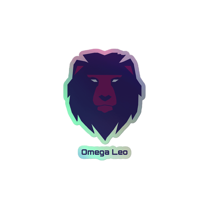 Holographic Omega Leo Sticker product image (2)